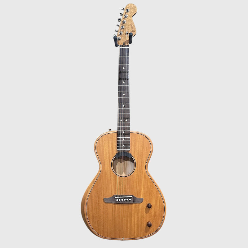 Fender Highway Series Parlor Acoustic Electric Guitar - Natural Mahogany