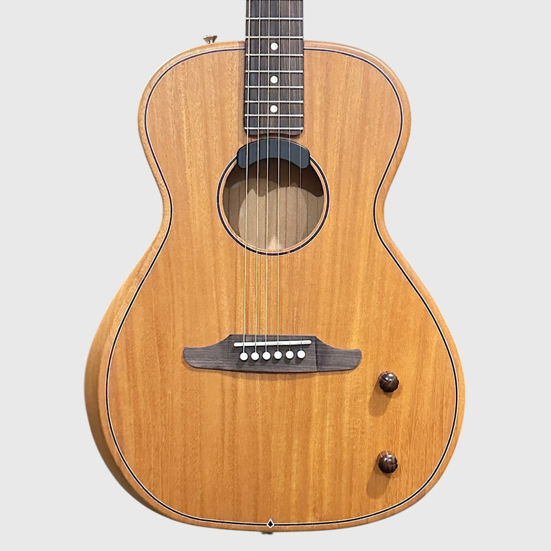 Fender Highway Series Parlor Acoustic Electric Guitar - Natural Mahogany