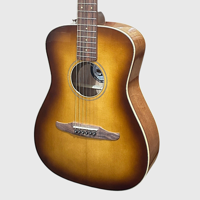 Fender Malibu Classic Concert Acoustic Electric Guitar - Aged Cognac Burst