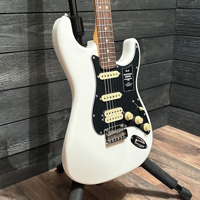 Fender Player II Stratocaster HSS Electric Guitar - Polar White