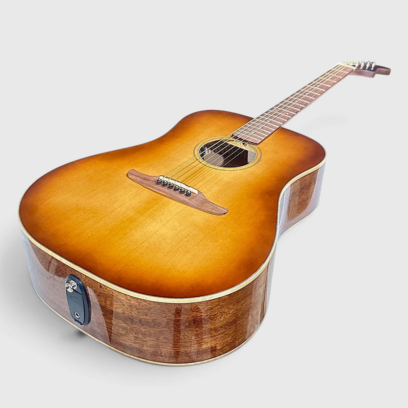 Fender Redondo Classic Dreadnought Acoustic Electric Guitar - Aged Cognac Burst