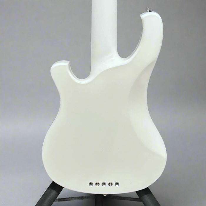 Schecter Stargazer 5 String Electric Bass Guitar - Gloss White