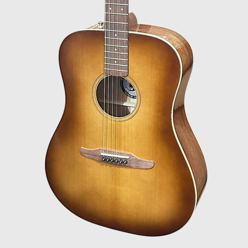Fender Redondo Classic Dreadnought Acoustic Electric Guitar - Aged Cognac Burst