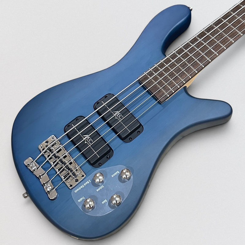 Warwick Rockbass Streamer Standard 5 String Electric Bass Guitar - Ocean Blue