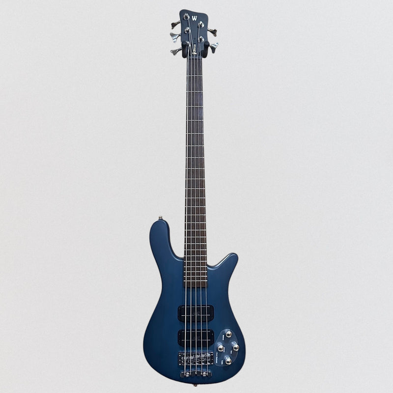 Warwick Rockbass Streamer Standard 5 String Electric Bass Guitar - Ocean Blue
