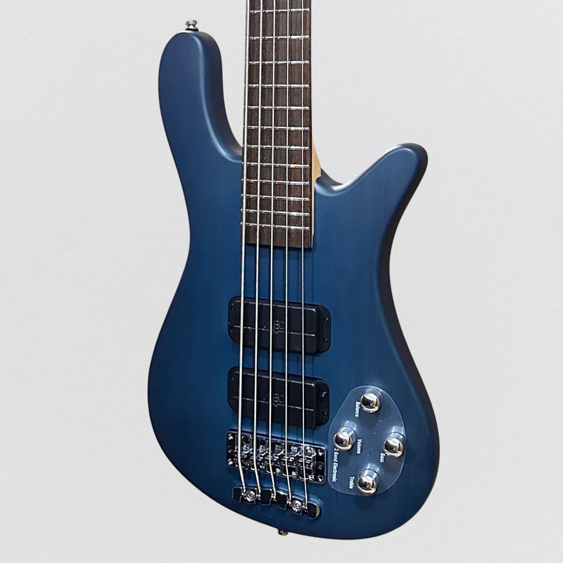 Warwick Rockbass Streamer Standard 5 String Electric Bass Guitar - Ocean Blue