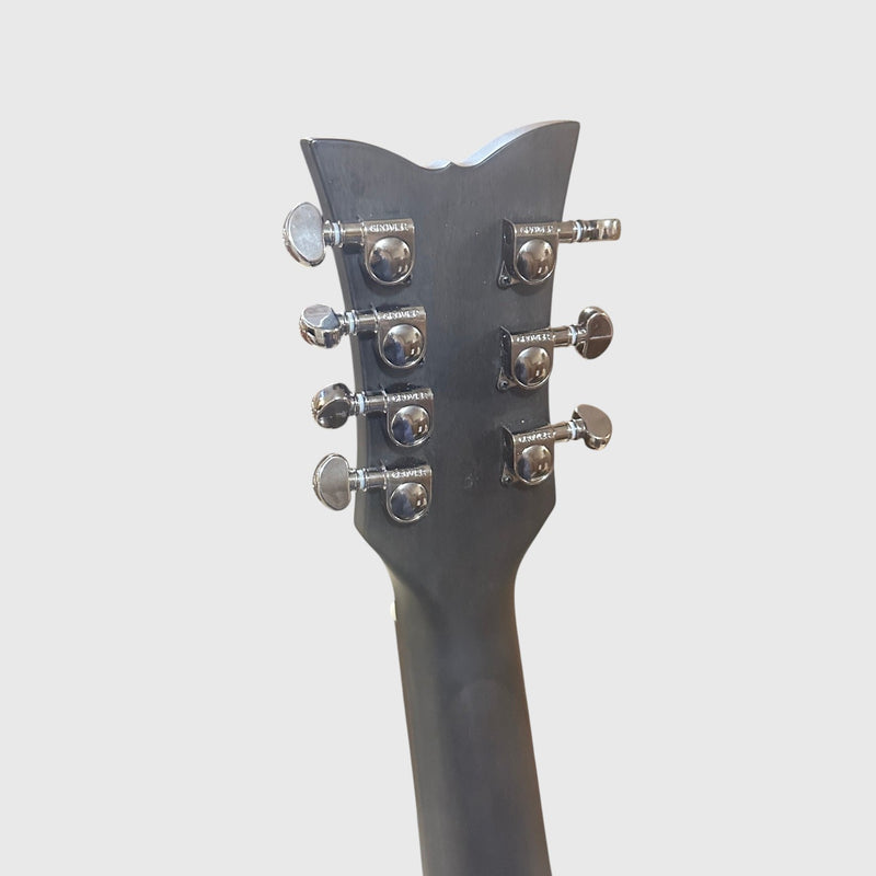 Schecter Orleans Stage 7 String Acoustic Electric Guitar - Black