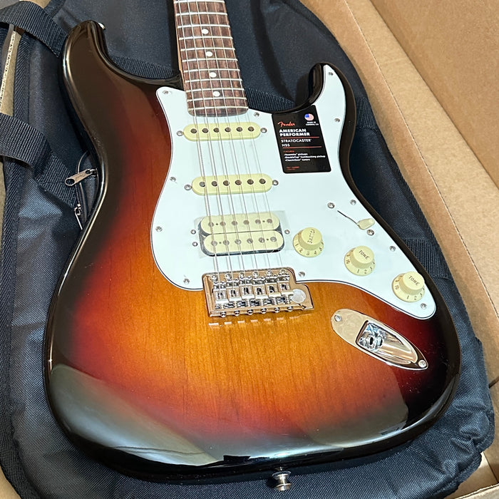 Fender American Performer Stratocaster HSS USA Electric Guitar - Sunburst