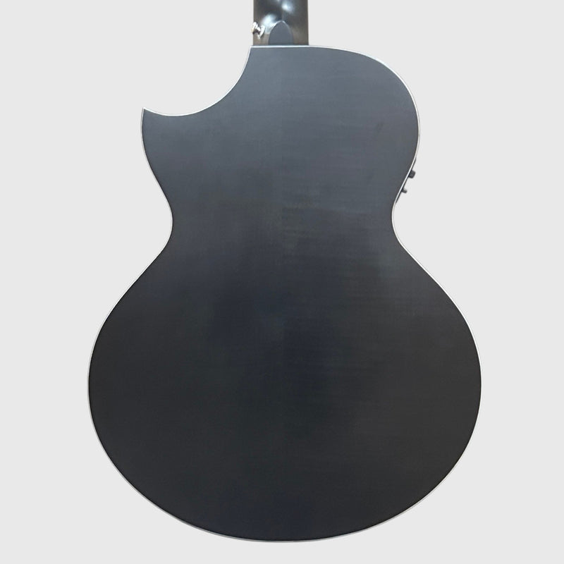 Schecter Orleans Stage 7 String Acoustic Electric Guitar - Black