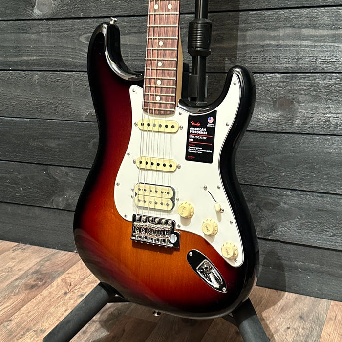 Fender American Performer Stratocaster HSS USA Electric Guitar - Sunburst