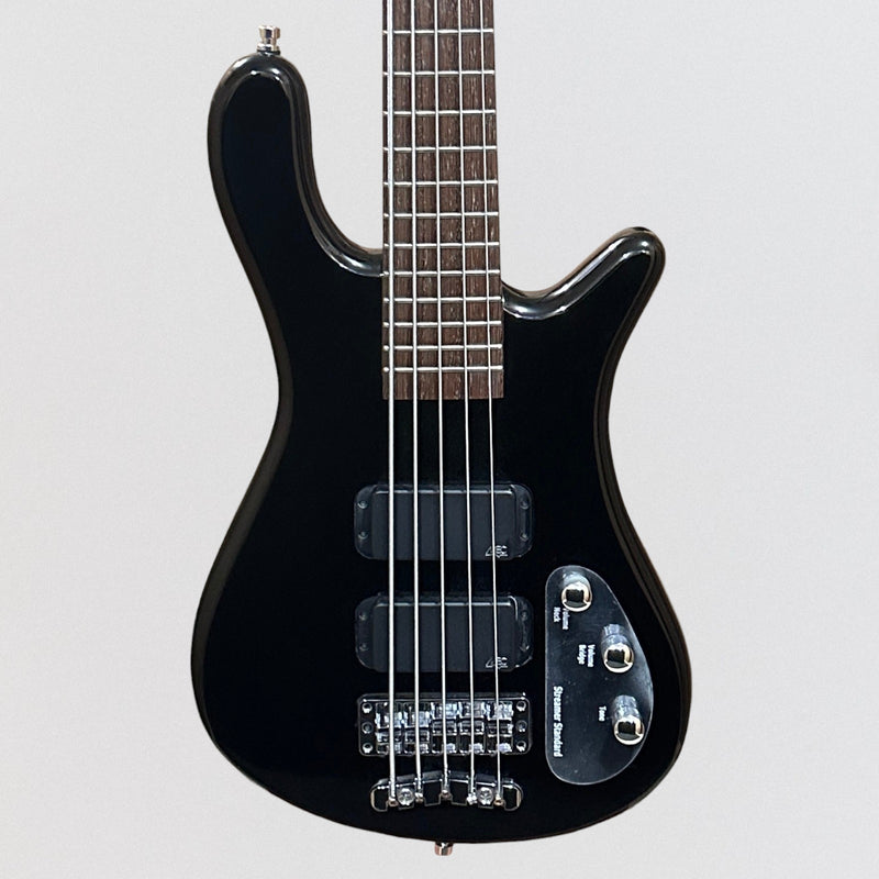 Warwick RockBass Streamer Standard 5-String Electric Bass Guitar - Black