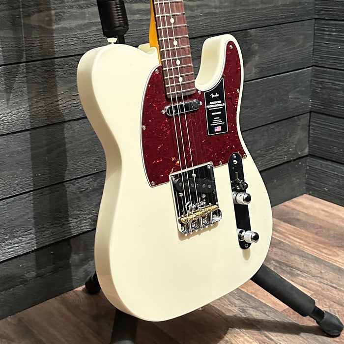 Fender American Professional II Telecaster USA Electric Guitar - Olympic White