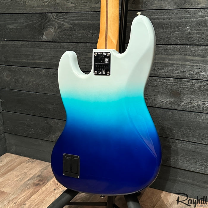 Fender Player Plus Active Jazz Bass MIM 4 String Belair Blue Electric Bass Guitar
