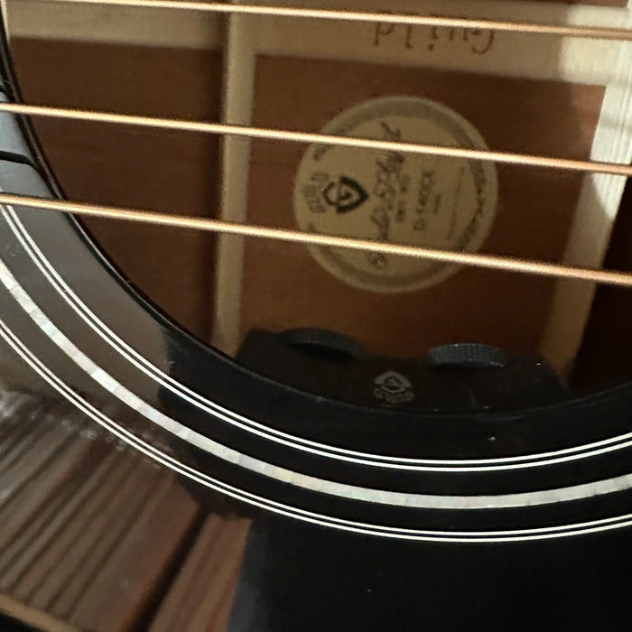 Guild D-140CE Dreadnought Acoustic Electric Guitar - Black