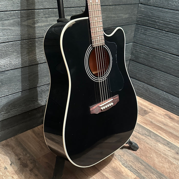Guild D-140CE Dreadnought Acoustic Electric Guitar - Black