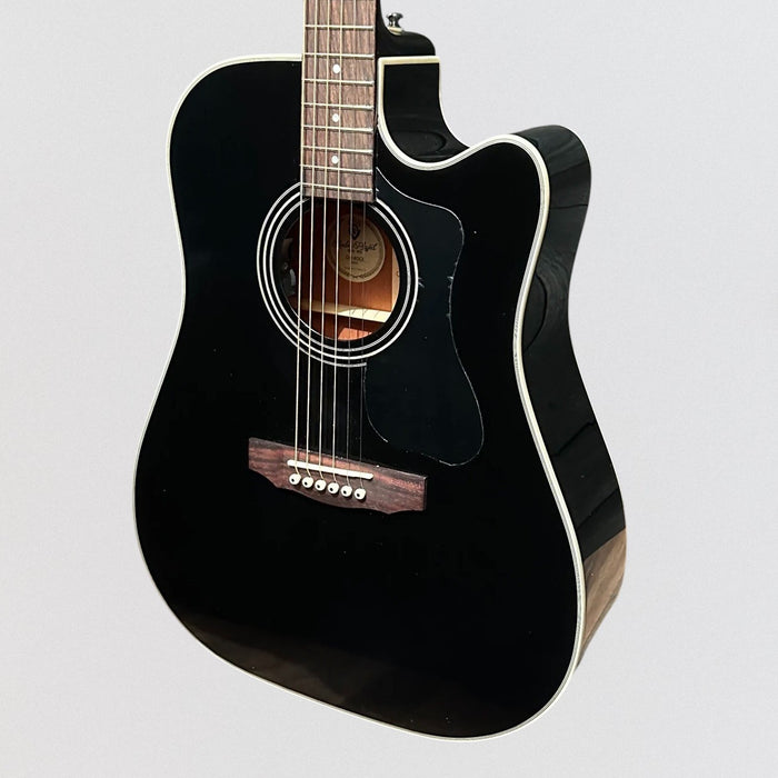 Guild D-140CE Dreadnought Acoustic Electric Guitar - Black