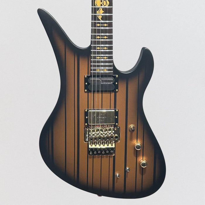 Schecter Synyster Gates Custom-S Electric Guitar - Satin Gold Burst