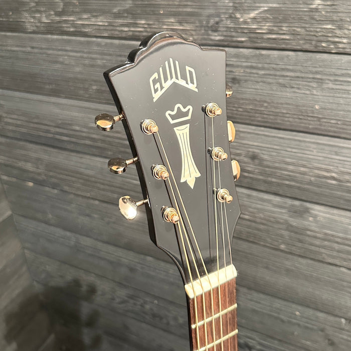 Guild D-140CE Dreadnought Acoustic Electric Guitar - Black