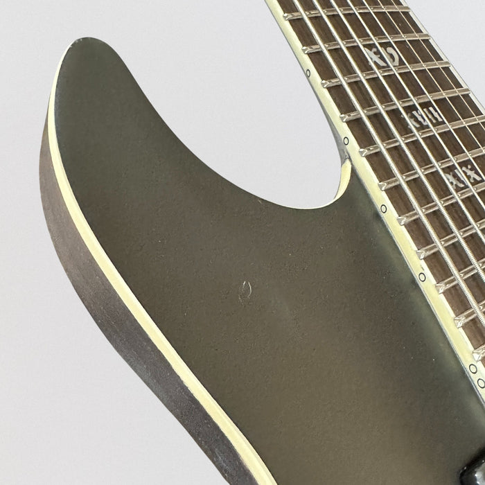 Schecter C-8 MS SLS Elite Evil Twin 8-String Multiscale Electric Guitar - Satin Black