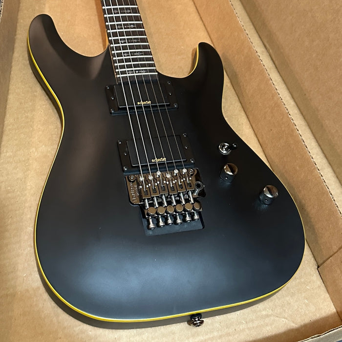 Schecter Demon 6 FR Electric Guitar - Aged Black Satin