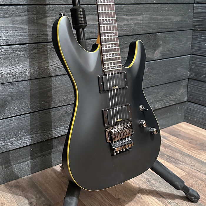 Schecter Demon 6 FR Electric Guitar - Aged Black Satin