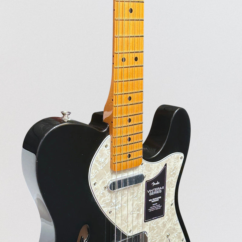 Fender Vintera II '60s Telecaster Thinline Electric Guitar 2025 - Black