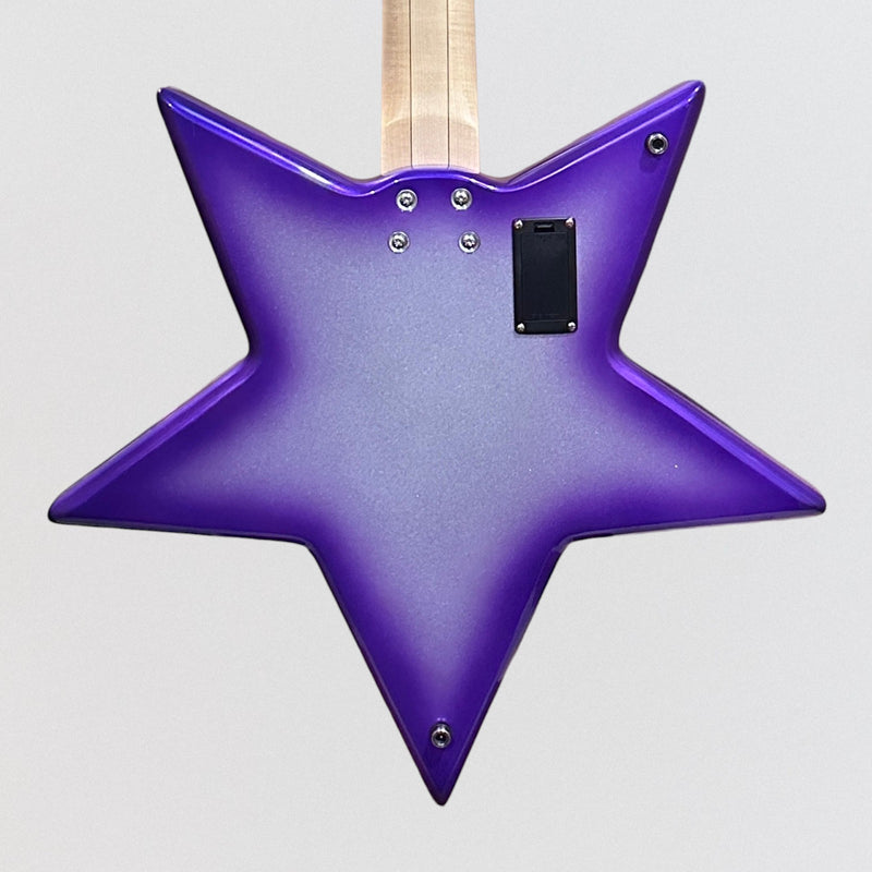 Warwick Rockbass Artist Line Bootsy Collins Space Bass 4 String Electric Bass Guitar - Bootsy Purple