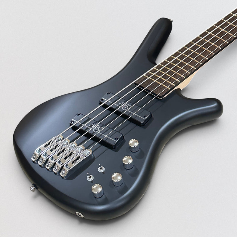 Warwick RockBass Corvette Multiscale 5-string Bass Guitar - Black