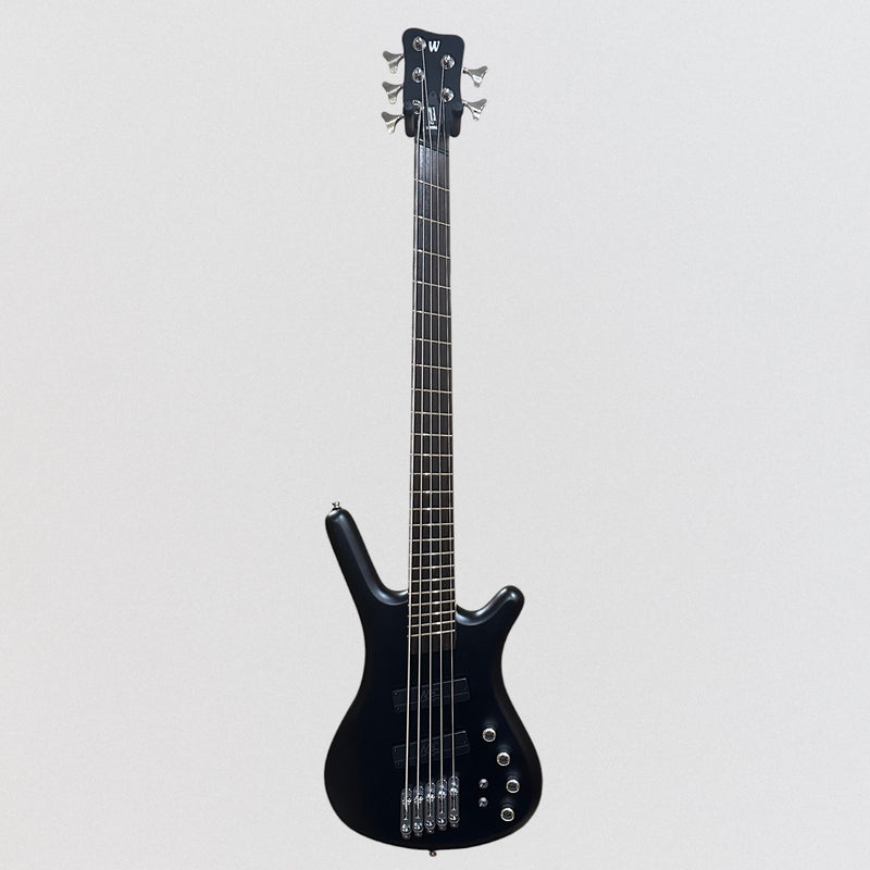 Warwick RockBass Corvette Multiscale 5-string Bass Guitar - Black