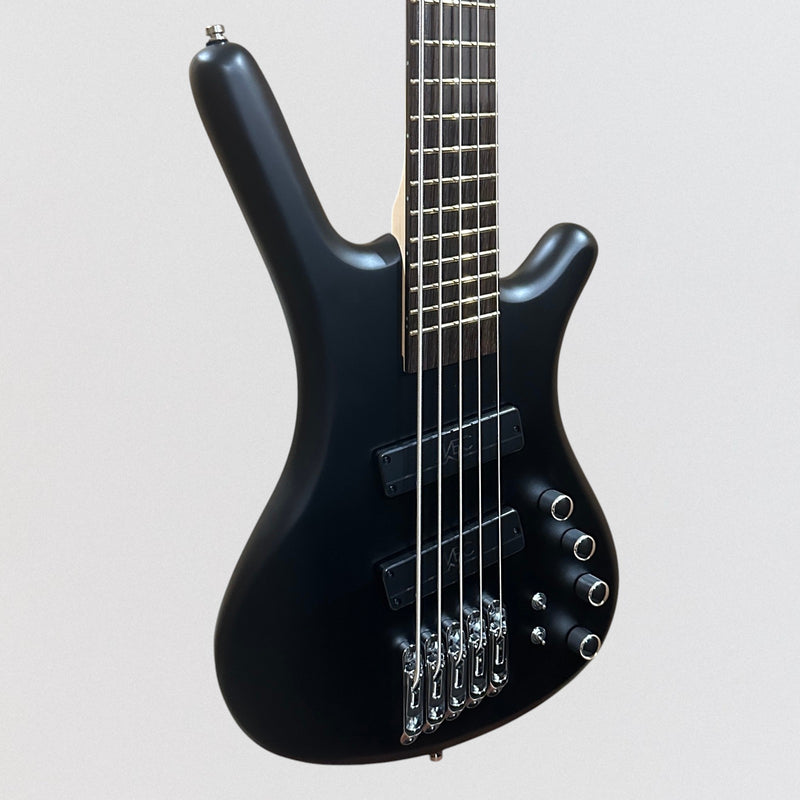 Warwick RockBass Corvette Multiscale 5-string Bass Guitar - Black