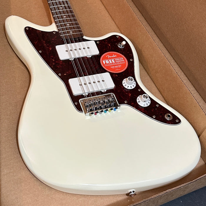 Fender Squier Paranormal Jazzmaster XII 12 String Electric Guitar - Olympic White