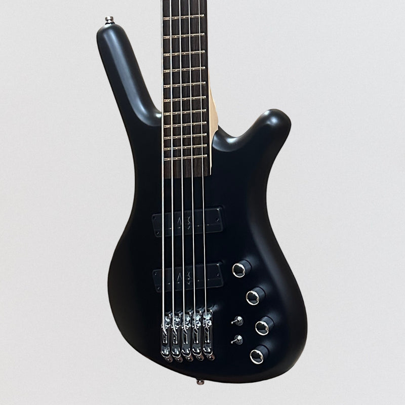Warwick RockBass Corvette Multiscale 5-string Bass Guitar - Black