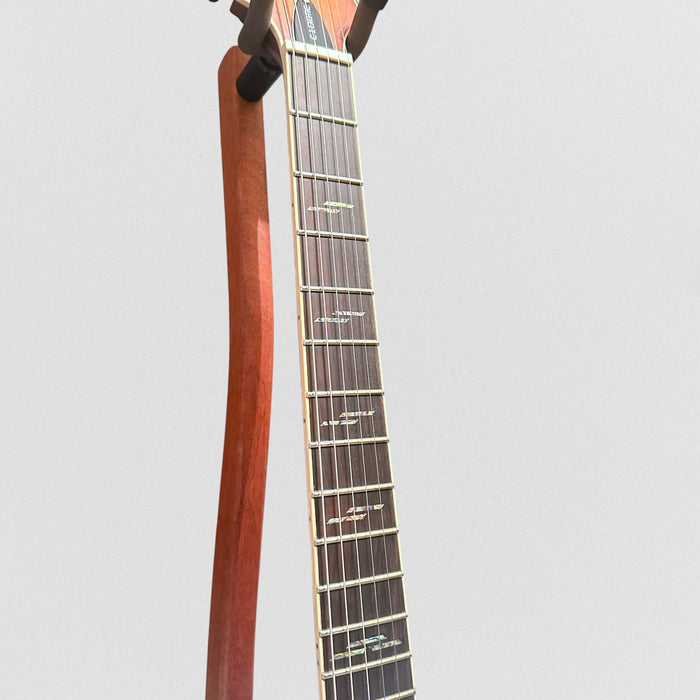 Schecter C-1 Exotic Spalted Maple 6-String Electric Guitar - Natural Vintage Burst