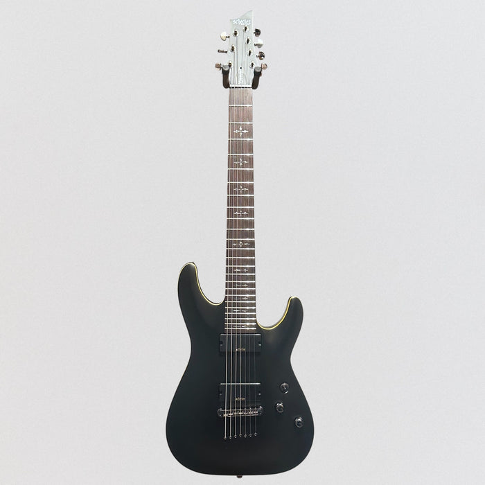 Schecter Demon-7 7-String Electric Guitar - Black