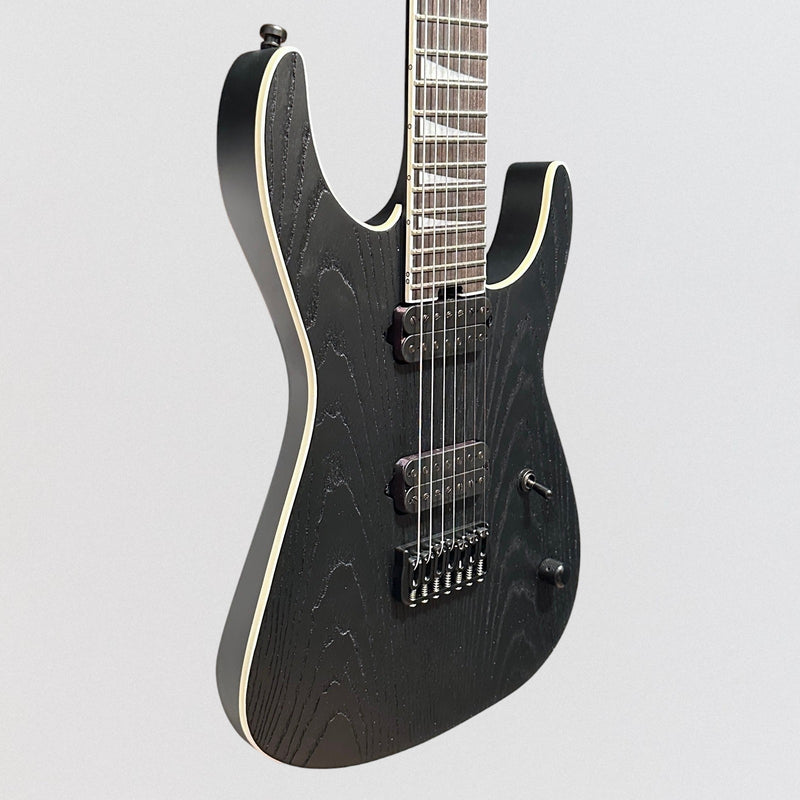 Jackson Pro Series JL SL7 HT 7 String Electric Guitar - Black Ash