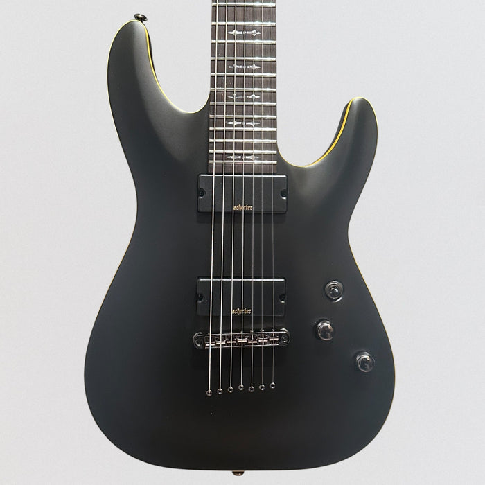 Schecter Demon-7 7-String Electric Guitar - Black