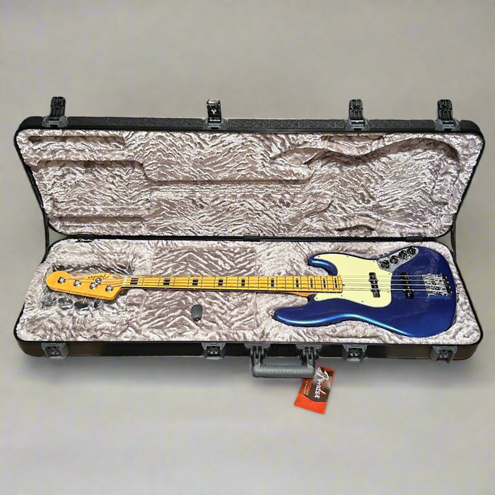 Fender American Ultra Jazz Bass 4 String Electric Bass Guitar 2024 - Cobra Blue