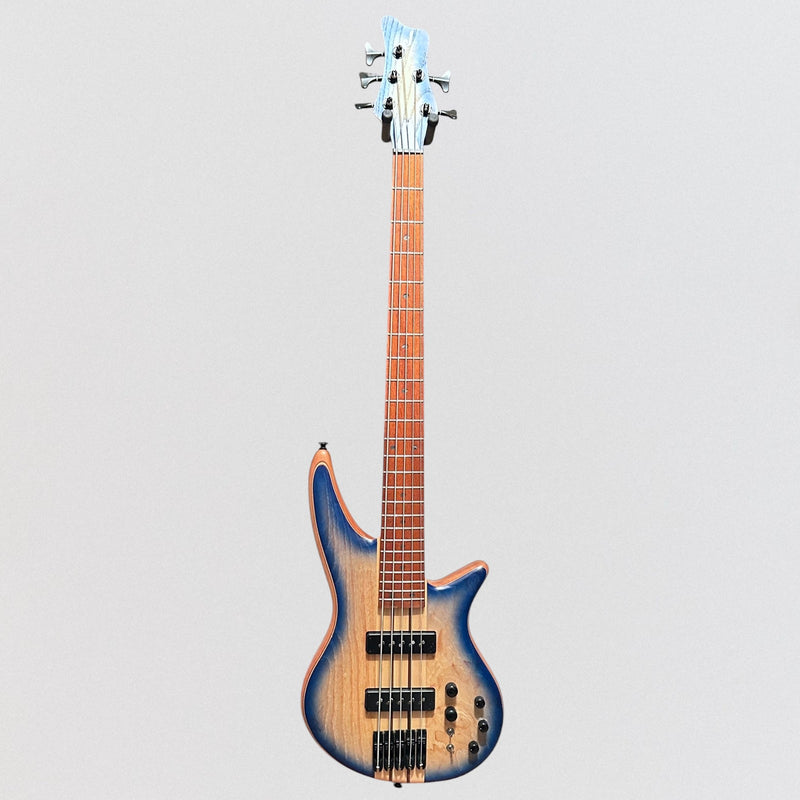 Jackson Pro Series Spectra Bass SBA V 5 String Electric Bass Guitar - Blue Burst