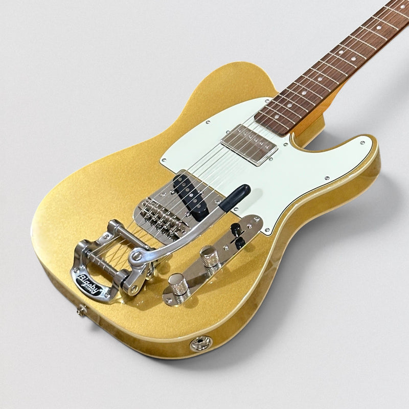 Fender Squier Classic Vibe '60s Custom Telecaster SH Electric Guitar - Aztec Gold