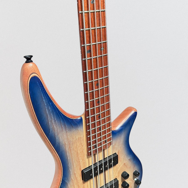 Jackson Pro Series Spectra Bass SBA V 5 String Electric Bass Guitar - Blue Burst