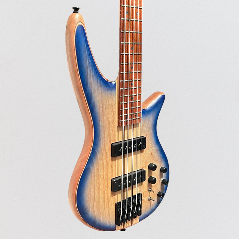 Jackson Pro Series Spectra Bass SBA V 5 String Electric Bass Guitar - Blue Burst