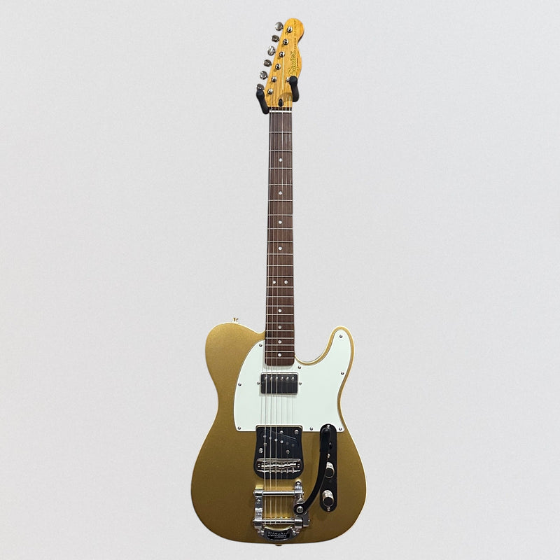 Fender Squier Classic Vibe '60s Custom Telecaster SH Electric Guitar - Aztec Gold