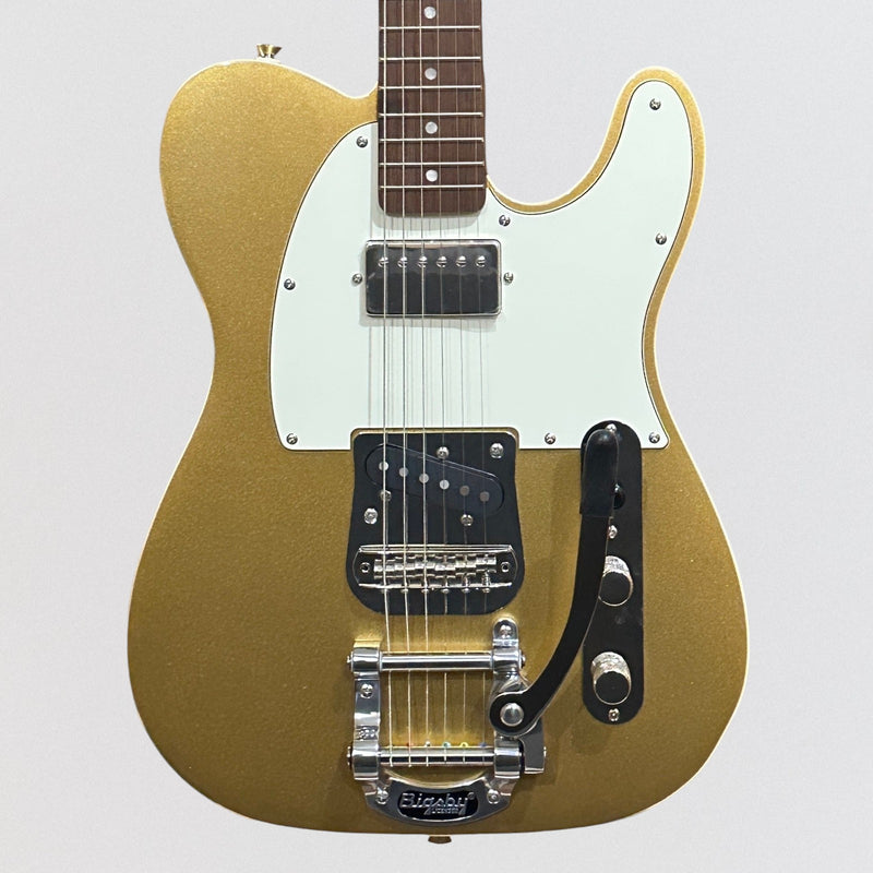 Fender Squier Classic Vibe '60s Custom Telecaster SH Electric Guitar - Aztec Gold