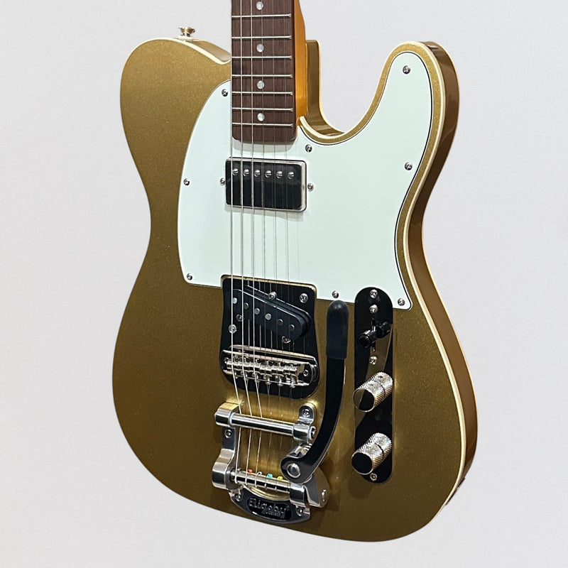 Fender Squier Classic Vibe '60s Custom Telecaster SH Electric Guitar - Aztec Gold