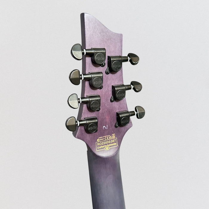 Schecter Omen Elite 7-String Electric Guitar - Black Cherry Burst