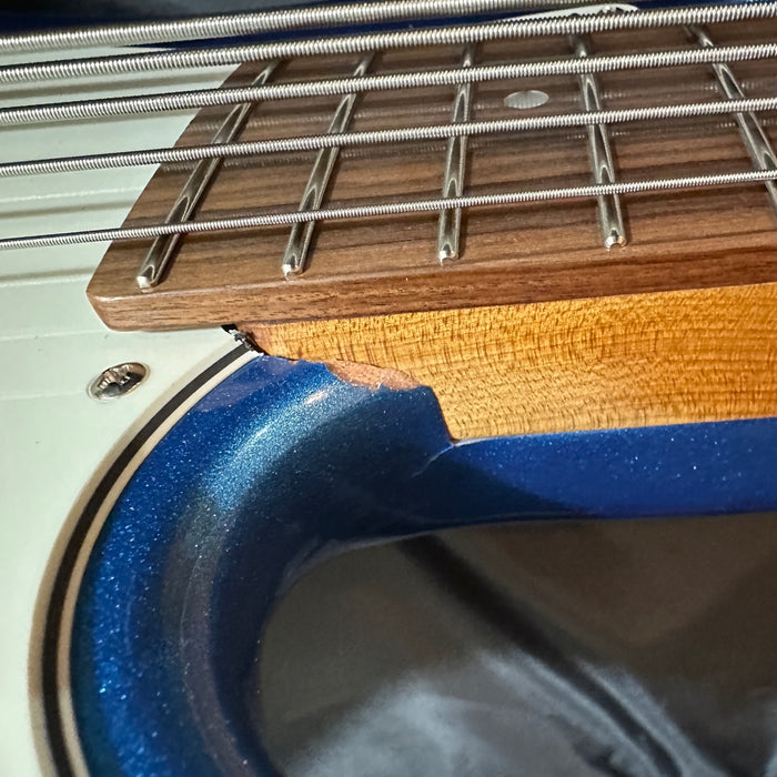 Sadowsky 2023 SMX MetroExpress JJ 5-String Metallic Blue Electric Bass Guitar Morado B-stock
