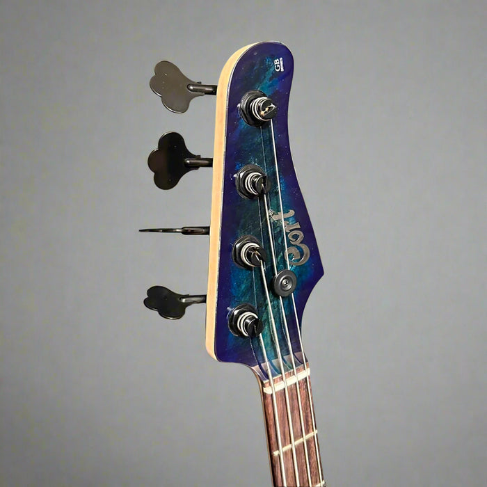 Cort GB Fusion 4 String Electric Bass Guitar - Blue Burst