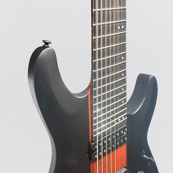 Schecter C-8 Multiscale Rob Scallon 8 String Electric Guitar - Satin Dark Roast