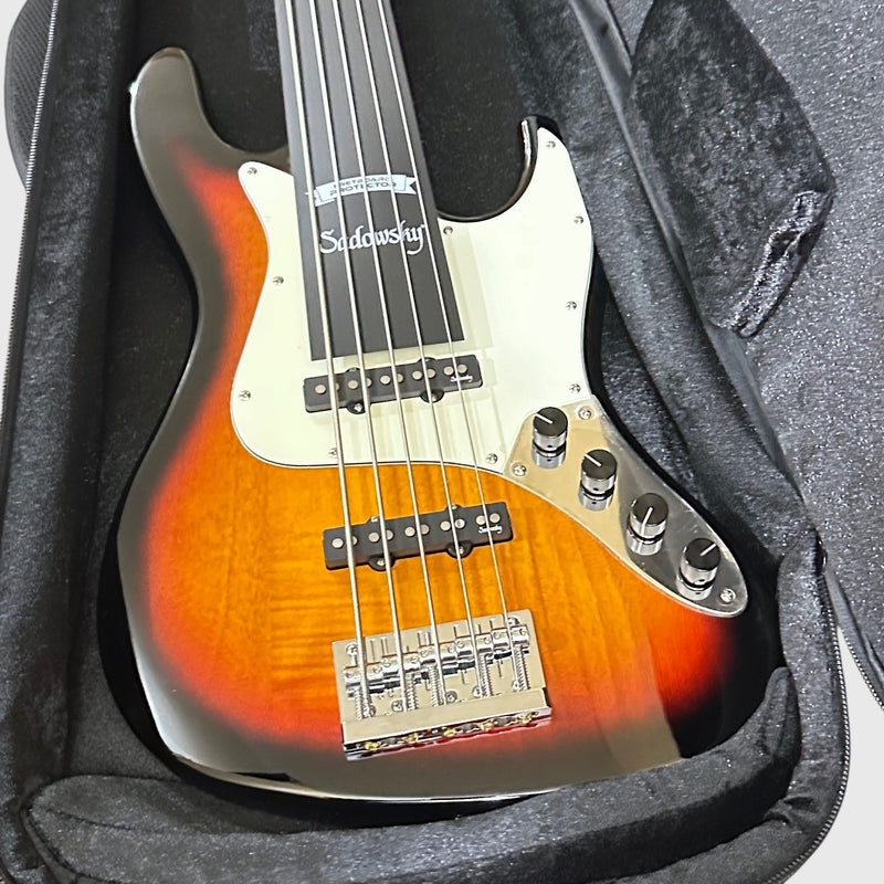 Sadowsky SMX MetroExpress Vintage JJ 5-String Electric Bass Guitar Morado - Sunburst