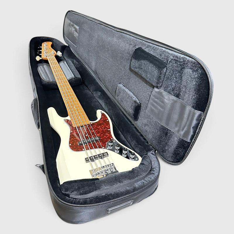 Sadowsky SMX MetroExpress Vintage JJ 5-String Maple Electric Bass Guitar - White